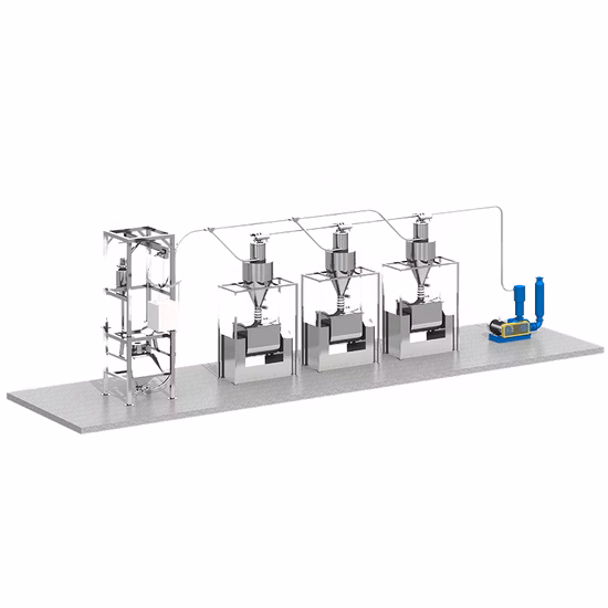 Vacuum Feeder Powder for Transfer System